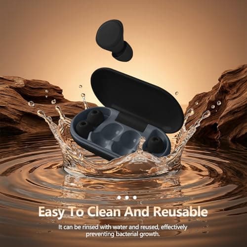 Ear Plugs for Sleep, 36dB Noise Canceling, Silicone Ear Plugs for Sleeping — view 6