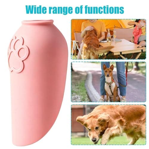 Pet Water Bottle – Portable Dog Drinking Dispenser, Reusable Outdoor Flask, Leakproof Travel Hydration Container For Walking Hiking Pet Care Outdoor Use — view 5