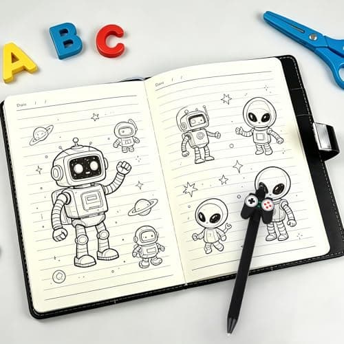 Diary with Lock for Boys, Secret Kids Journal Lockable Diary GAME ON — view 5