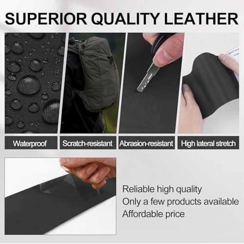Nylon Fabric Patch 200cm x 10cm Waterproof Tent Repair Tape (Dark Grey) — view 5