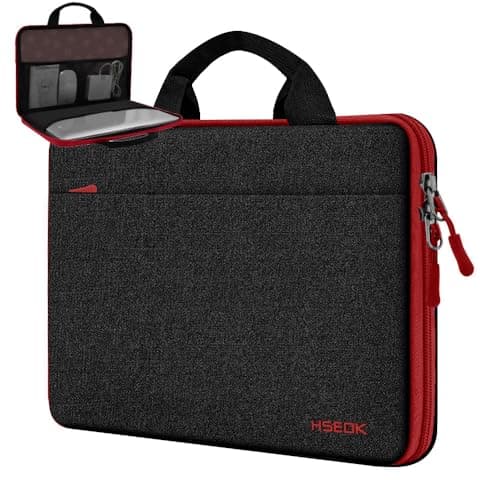 Laptop Sleeve 13.3 Inch Case Briefcase Compatible with MacBook Pro 14 inch 2021 M1 Pro/M1 Max A2442 and All Model of 13.3 Inch MacBook Air/Pro, XPS 13, Most Popular 13"-13.5" Notebooks,B01K03