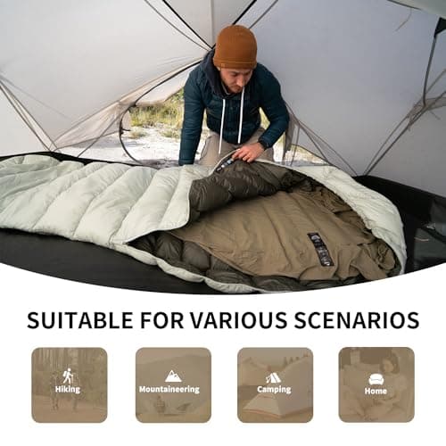 Naturehike Ultralight 128g Sleeping Bag Liner for Backpacking, Hostels, Huts, Camping — view 6