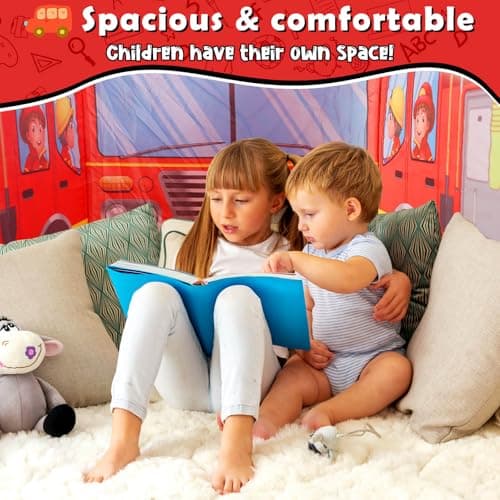 Britik Toys for 3-8 Year Old Boys Pop Up Truck Car Tent Kids Play Tent — view 4