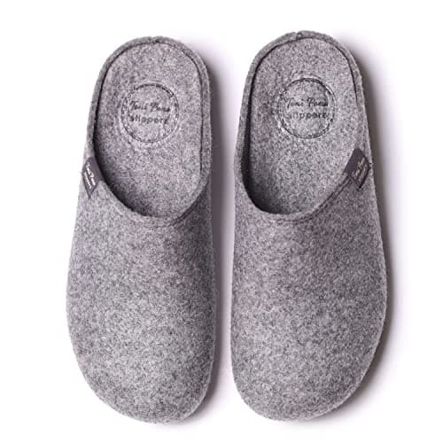 Toni Pons Women's slippers in recycled felt - MONA-FR - Grey, 39 EU - 6 UK — view 4