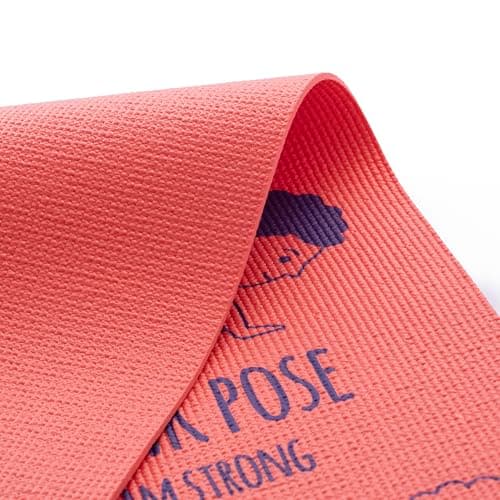 Myga Silk Print Kids Yoga Mat - Non-Slip, Lightweight & Easy Clean Play Mat for Exercise, Yoga & Mindfulness — view 6