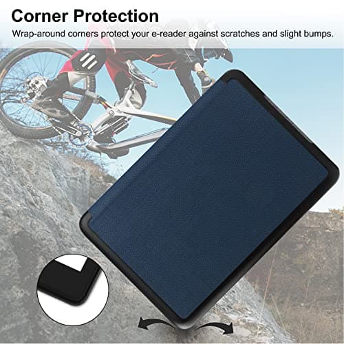 VOVIPO Slimshell Protective Case for All-new Kindle 6 Inch(Fits 2024 and 2022 Releases only,Thin and Lightweight, Foldable Protective Cover-Navy — view 5