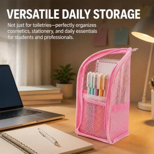 Aribliseza travel pouch, 2 pieces, cosmetic bag, makeup bag, waterproof — view 6