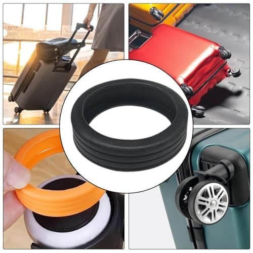 Luggage Wheel Protector Anti-Scratch 8X Noise Reduction — view 4
