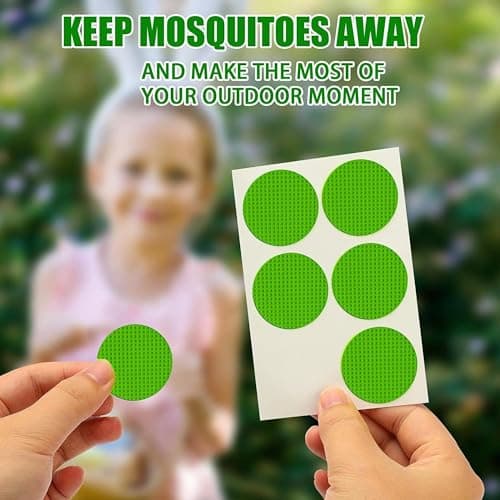 Ninoclar 120 pcs Mosquito Repellent for Children and Adults, Natural Plant Repellent Patches, Multi-Color, 24 Hours Protection, Skin Safety, Waterproof Mosquito Repellent Patches. — view 2