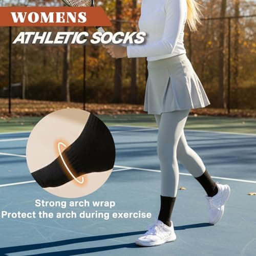 VoJoPi Women's Thermal Socks 5 Pairs Wool Winter Warm Hiking Socks, UK 4-8 — view 5