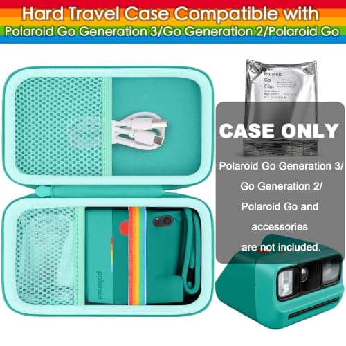 Khanka Hard Case for Polaroid Go Gen 3/Go Gen 2/Go Mini Instant Film Camera — view 2