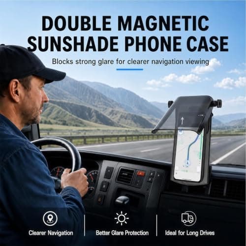Generisch Mobile Phone Sun Protection Visor Quick Release Rain Cover — view 5
