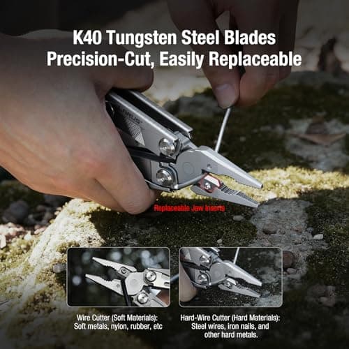KLARUS 20 in-1 MT07 Professional Multi-Function Tool Pliers Men's Gift Set, Multi-Tool Including Pliers, with a Carrying case for Outdoor Camping and Repairs — view 5