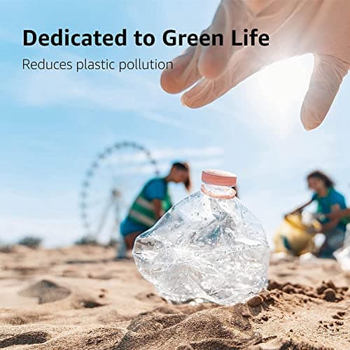 ROBMNE Replacement Activated Carbon Water Bottles Filters for BB06, Hard Edge, Sport Bottles Filters, 10 Count — view 2