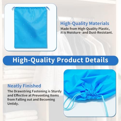 Shoe Bag Portable Multi-Purpose Storage Bag (Colourful, 12PCS) — view 3