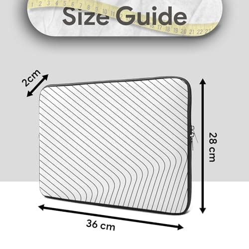PERSONALISED Laptop Sleeve Custom Photo & Text Neoprene Case Universal 14-15 Inch Fit Premium Protection Stylish and Secure — view 3