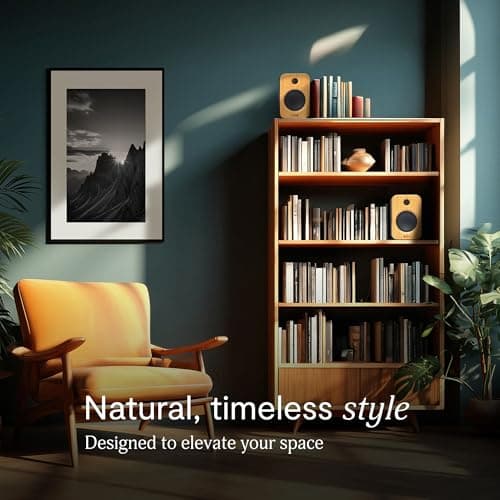 House of Marley Get Together Duo 2 Bluetooth Bookshelf Speakers - Bamboo — view 4