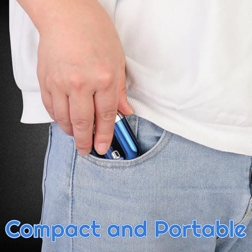 ViEinkaufen Mini Electric Shaver for Men, Double Head Shaver — view 6