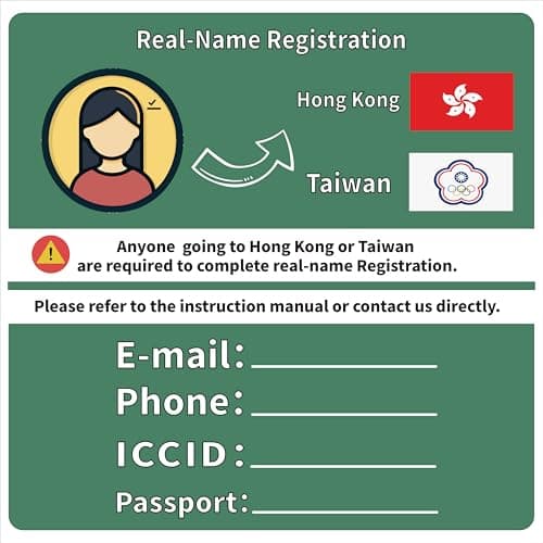 Hong Kong eSIM Data Card – 4G/5G LTE, Daily 1GB High-Speed Data, 5Days Prepaid Plan, Internet | Instant Activation | No Physical SIM Required | Ideal for Short-Term and Long-Term Travel — view 2