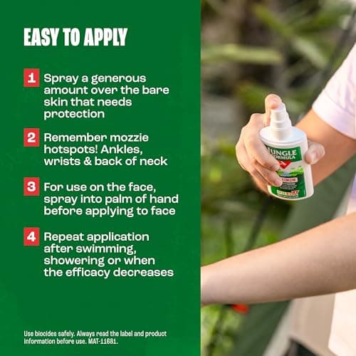 Jungle Formula Extra Strong 50% DEET Insect Repellent Aerosol 90ml — view 3