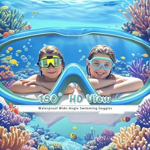 Splashyeyes Goggles, Blumi Baby Goggles, Waterproof And Anti-Fog Diving Mask, Wide View Swim Goggles For Children 3-14 (Purple, As Show, As Show) — view 4