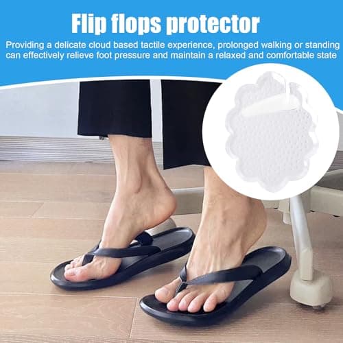 Slip-Slop Cushion Between Toes Breathable Washable Pads Separators — view 2