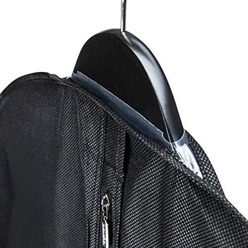 HANGERWORLD 40 Inch Black Breathable Suit Cover Carrier Protector Travel Bag with Handles — view 5