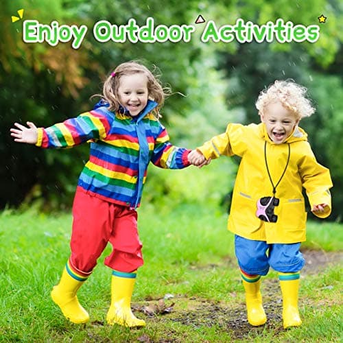 EUTOYZ 4-10yet Olds Binocular, Outdoor Toys Boys Girls Pink, Stocking Pink fillers Child gifts — view 4