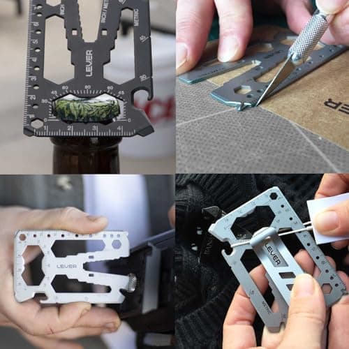Lever Gear Toolcard Pro Money Clip Multitool - 40-in-1 Credit Card Tool — view 5