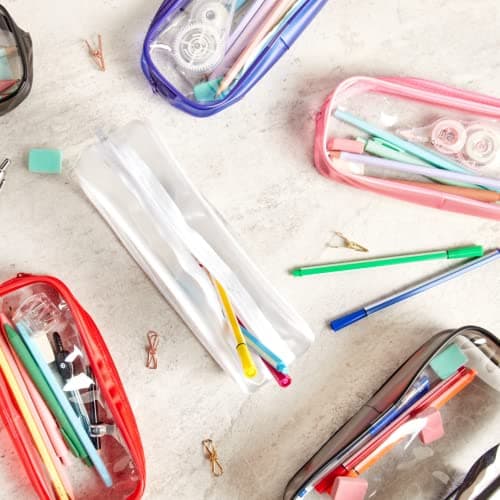 Soul Projekt Small Clear Pencil Case for Girls Back to School — view 6
