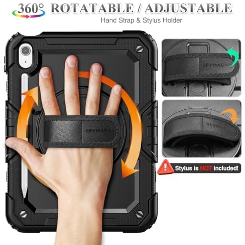 SEYMAC stock Case for iPad (A16) 11th/10th Generation 11''/10.9'' 2025/2022 — view 2