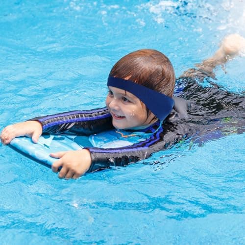 2pcs Swimming Headband Adjustable Neoprene Ear Band for Kids and Adults — view 4
