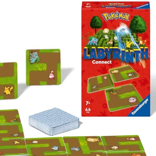 Ravensburger Pokemon Labyrinth Connect Card Game for Kids and Families, Travel Maze Game, 2 to 6 Players, Ages 7 Years and Up — view 2
