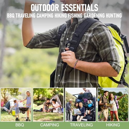 Mosquito Repellent Bracelet 14 Pack,100% Natural Insect Mosquito Bands Adjustable Leather Deet-Free Insect Repellent Bracelets for Adults & Kids Hiking Outdoor Travel Essentials — view 5