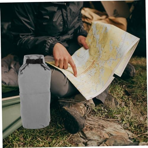 VICASKY Buckle Design Kerosene Lamp Container Canvas Outdoor Lantern Bag — view 4