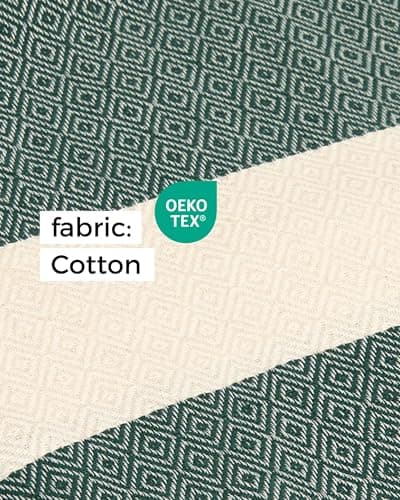 furora HOLIDAY Beach Towel for adults (cotton): Extra Large 100x200 cm / 39x79 Inch | lightweight, wearable Turkish Towel Fouta, sand free | Travel Towel, Picnic Blanket, Women Men Holiday Essentials — view 3