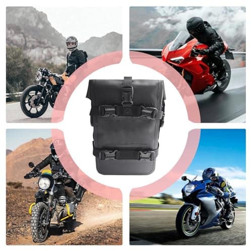 Nankoyal Motorcycle Front Bumper Bags Waterproof Backpack Gear — view 5