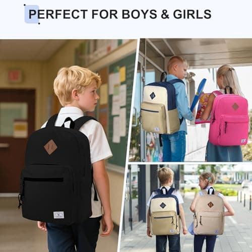 VX VONXURY Kids Backpack, Lightweight 15.6 inch School Bag for Boys & Girls — view 6