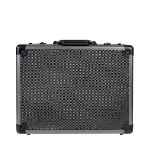AR BRAND EST. 2021 Aluminium Briefcase Business Office Travel Work Laptop Attaché Bag (Black) — view 5