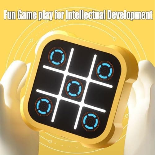Tic Tac Toe Game, Rechargeable Travel Games, Noughts and Crosses Game — view 3