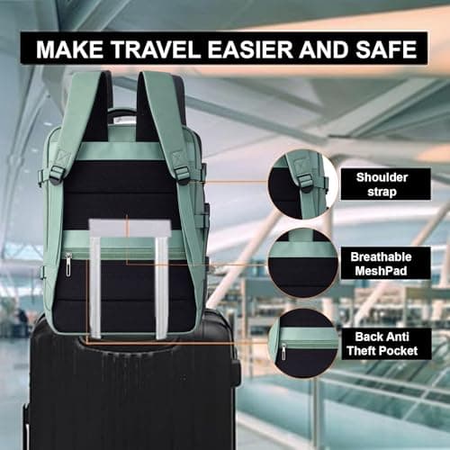 Ryanair Cabin Bags 40x30x20 Underseat Backpack 24L Travel Bag. — view 3