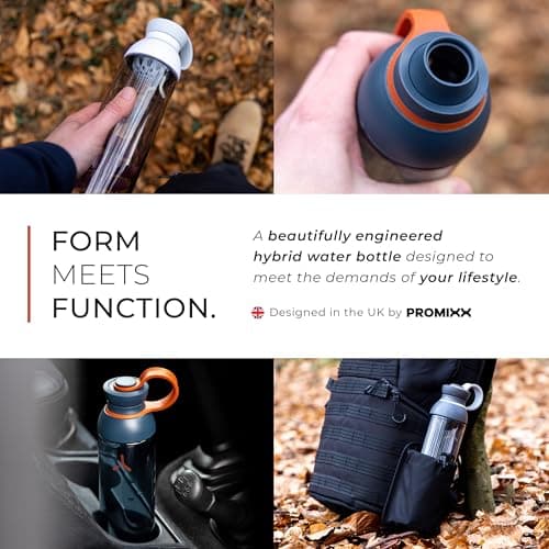 PROMIXX Form Sports Water Bottle 760ml, Leakproof BPA-Free, Midnight Blue — view 2