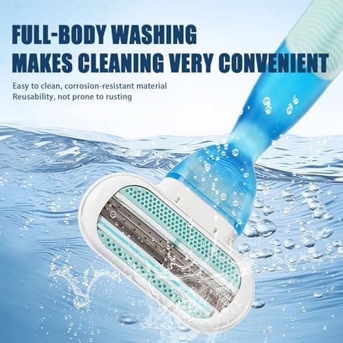 8PCS Razor Heads For Women - Suitable For The Gillette Venus Women's Razor Blade Refill Pack - Smooth 3 Layer Blade & Pivoting Head - Effortless Shave For Bathroom, Travel, Beach Party — view 3
