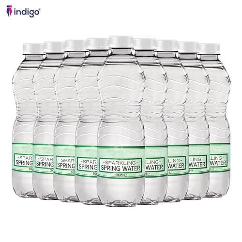 Hydro Spring Sparkling Water 500ml, 40 Bottles Case - Bottled Water Multipack - Refreshing Hydration Pack for Everyday Use — view 3