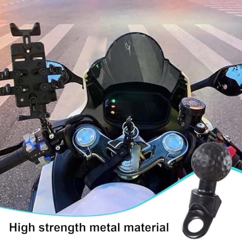 Generisch Ball Head Mount - Stabilised Ball Base Connector, Anti-Vibration Grip, Mount Support Bracket | Holder for Motorcycle, Cycling, Phone, Outdoor Riding, Touring, Commute, GPS, Trips, City — view 3