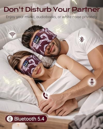 MUSICOZY Sleep Headphones Headband Cooling Headphones for Sleeping & Sport — view 6