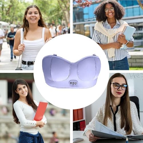 Heated Breast Massager Portable Electric Multifunctional Breathable — view 4