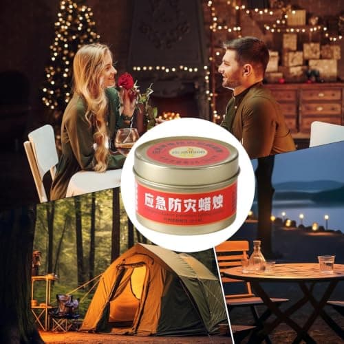 Long Life Survival Candles Camping and Survival with Extended Battery Life — view 4