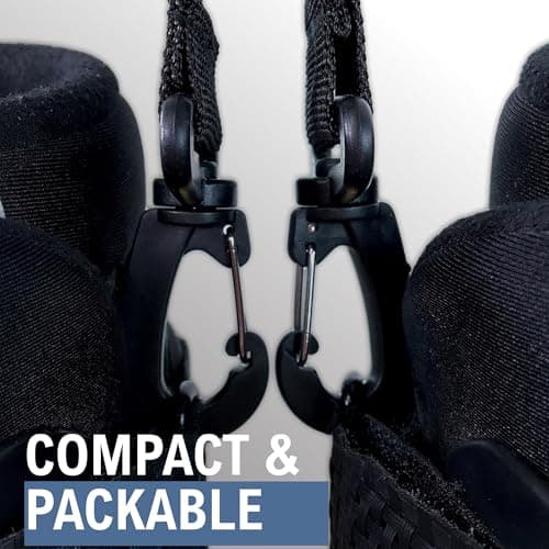 StoreYourBoard Ski and Snowboard Boot Carrier, Adjustable Shoulder Strap, 2 Pack — view 5
