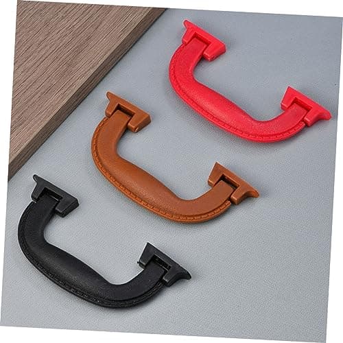 ABOOFAN Luggage Replacement Handles and Easy Installation Plastic 6pcs Black with Foldable Design Suitcase Grip Handles for Travel Bags and DIY Repairs — view 6